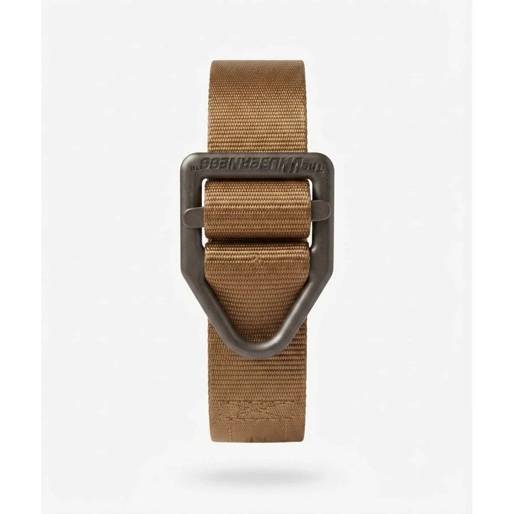 The Wilderness Tactical Belt Mens 34 Brown Original Instructor V-Ring USA Made